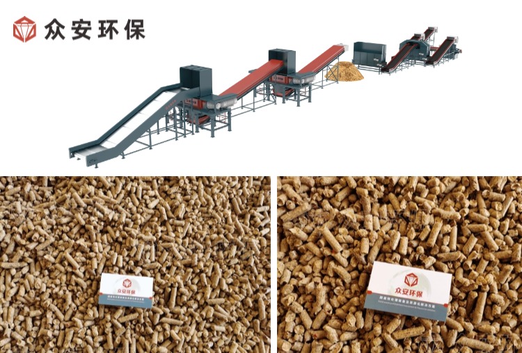 预处理设备让生物质“变身”清洁燃料棒