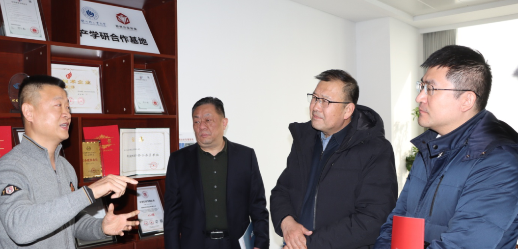 郑州市发改委与高新区领导莅临BC贷环保调研