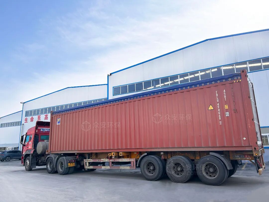 硬核出海！BC贷环保生活垃圾智能分选系统启运海外